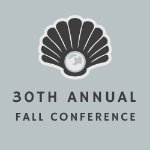 Fall Conference logo of pearl in oyster shell on August 15, 2024